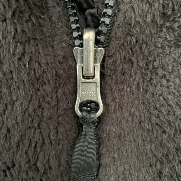 The North Face women's black Osito fuzzy fleece full zip up jacket Small - Picture 9 of 13